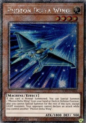 Photon Delta Wing - RA05-EN026 (Platinum Secret Rare)