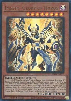 Imsety, Glory of Horus - RA05-EN027 (Ultra Rare)