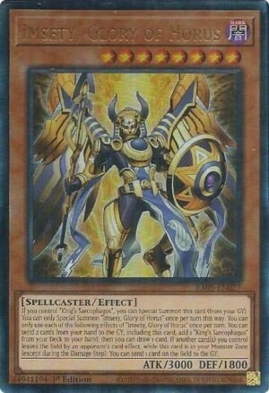 Imsety, Glory of Horus - RA05-EN027 (Ultimate Rare)