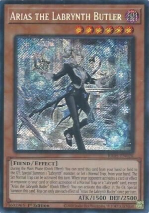 Arias the Labrynth Butler - RA05-EN028 (Secret Rare)
