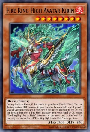 Fire King High Avatar Kirin - RA05-EN032 (Super Rare)
