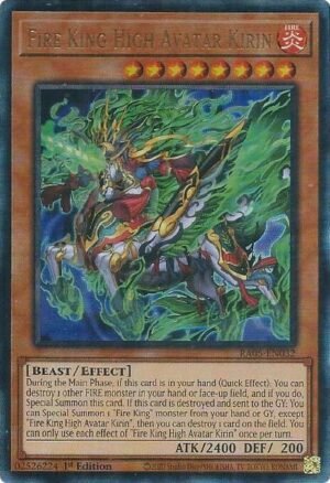 Fire King High Avatar Kirin - RA05-EN032 (Ultimate Rare)