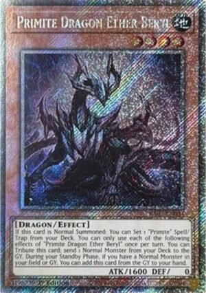 Primite Dragon Ether Beryl - RA05-EN033 (Platinum Secret Rare)