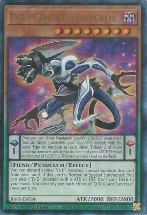 D/D Count Surveyor - RA05-EN034 (Ultimate Rare)