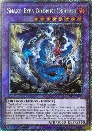 Snake-Eyes Doomed Dragon - RA05-EN039 (Platinum Secret Rare)
