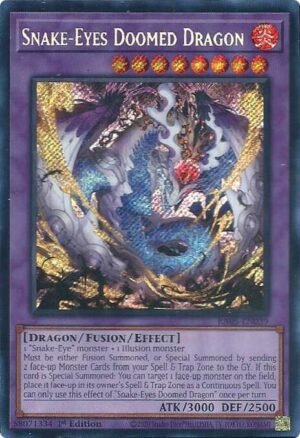 Snake-Eyes Doomed Dragon - RA05-EN039 (Secret Rare)