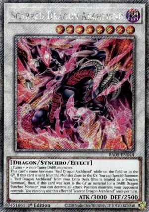 Scarred Dragon Archfiend - RA05-EN044 (Platinum Secret Rare)