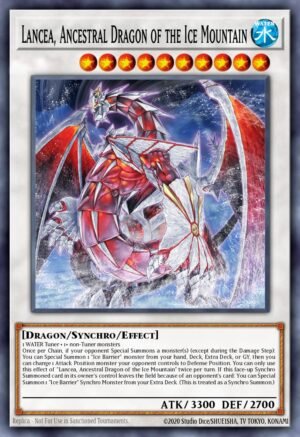 Lancea, Ancestral Dragon of the Ice Mountain - RA05-EN045 (Super Rare)