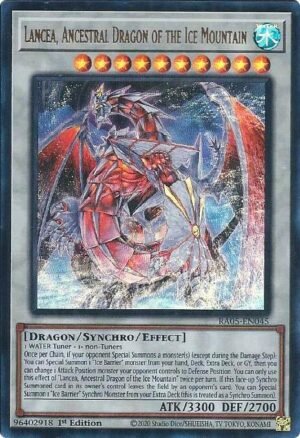 Lancea, Ancestral Dragon of the Ice Mountain - RA05-EN045 (Ultra Rare)