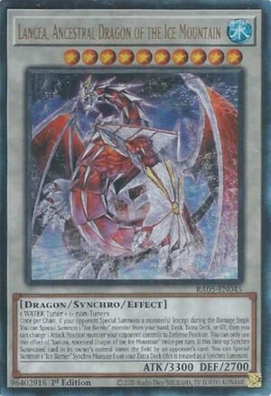 Lancea, Ancestral Dragon of the Ice Mountain - RA05-EN045 (Ultimate Rare)