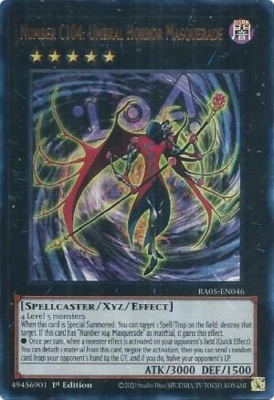 Number C104: Umbral Horror Masquerade - RA05-EN046 (Ultra Rare)