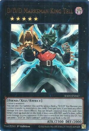 D/D/D Marksman King Tell - RA05-EN047 (Ultra Rare)