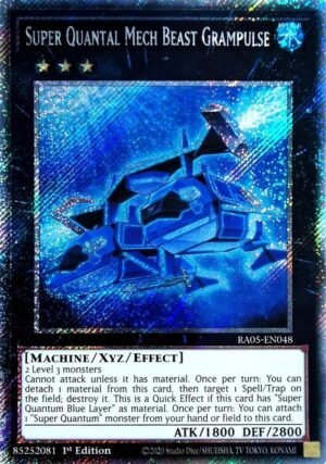 Super Quantal Mech Beast Grampulse - RA05-EN048 (Platinum Secret Rare)