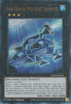 Super Quantal Mech Beast Grampulse - RA05-EN048 (Ultimate Rare)