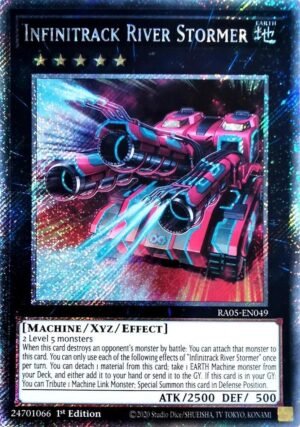 Infinitrack River Stormer - RA05-EN049 (Platinum Secret Rare)