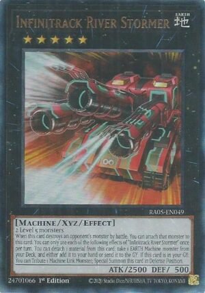 Infinitrack River Stormer - RA05-EN049 (Ultimate Rare)