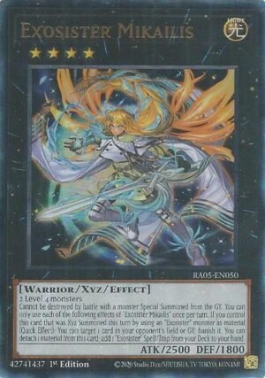 Exosister Mikailis - RA05-EN050 (Ultimate Rare)