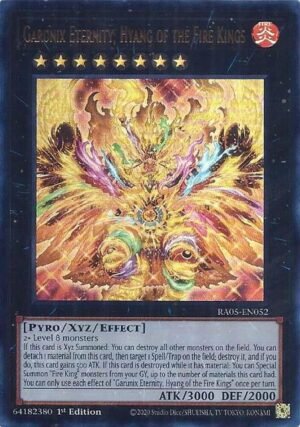 Garunix Eternity, Hyang of the Fire Kings - RA05-EN052 (Ultra Rare)