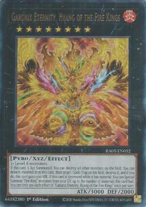 Garunix Eternity, Hyang of the Fire Kings - RA05-EN052 (Ultimate Rare)
