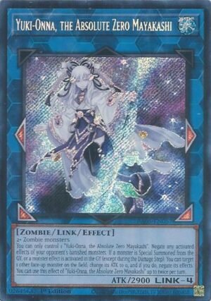Yuki-Onna, the Absolute Zero Mayakashi - RA05-EN057 (Secret Rare)