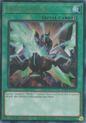 Quick Launch - RA05-EN062 (Ultimate Rare)