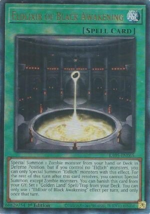 Eldlixir of Black Awakening - RA05-EN065 (Ultimate Rare)