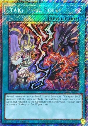 Stake your Soul! - RA05-EN069 (Platinum Secret Rare)