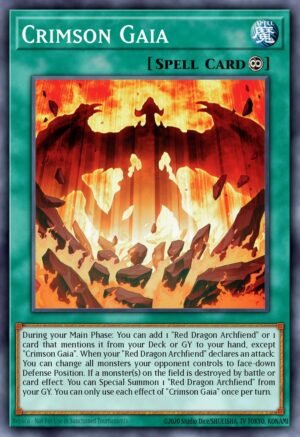 Crimson Gaia - RA05-EN070 (Starlight Rare)