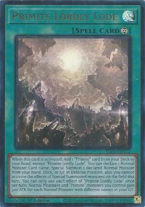 Primite Lordly Lode - RA05-EN072 (Ultra Rare)
