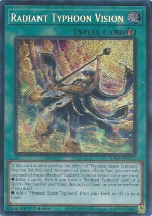 Radiant Typhoon Vision - RA05-EN075 (Secret Rare)
