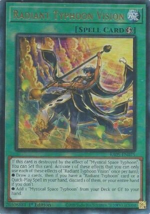 Radiant Typhoon Vision - RA05-EN075 (Ultimate Rare)