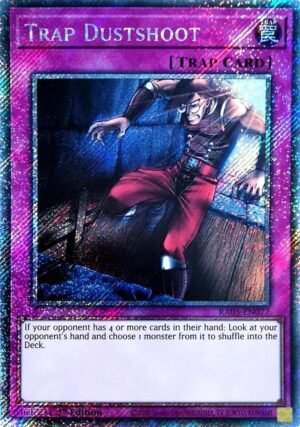 Trap Dustshoot - RA05-EN077 (Platinum Secret Rare)
