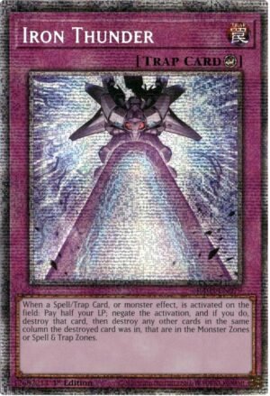 Iron Thunder - RA05-EN079 (Starlight Rare)