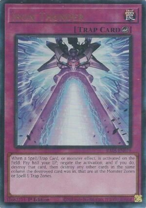 Iron Thunder - RA05-EN079 (Ultimate Rare)