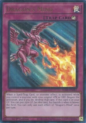 Dragon's Mind - RA05-EN082 (Ultra Rare)