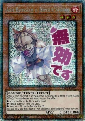 Ash Blossom & Joyous Spring - RA05-EN091 (Starlight Rare)