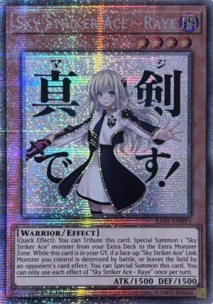 Sky Striker Ace - Raye - RA05-EN093 (Starlight Rare)