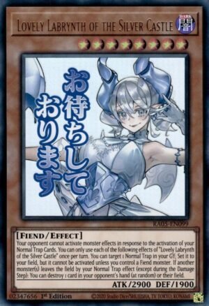 Lovely Labrynth of the Silver Castle - RA05-EN099 (Ultra Rare)