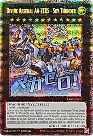 Divine Arsenal AA-ZEUS - Sky Thunder - RA05-EN103 (Starlight Rare)