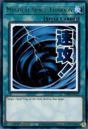 Mystical Space Typhoon - RA05-EN112 (Ultra Rare)