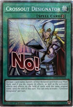 Crossout Designator - RA05-EN118 (Starlight Rare)