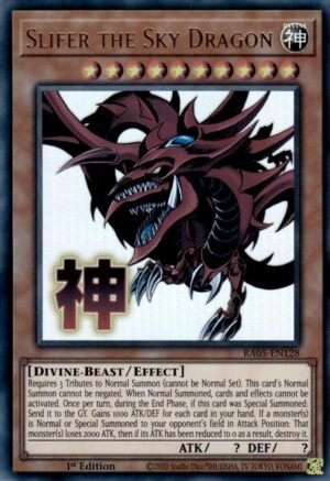 Slifer the Sky Dragon - RA05-EN128 (Ultra Rare)