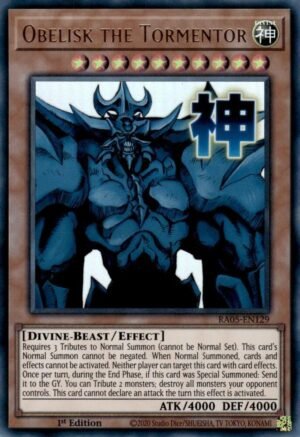Obelisk the Tormentor - RA05-EN129 (Ultra Rare)