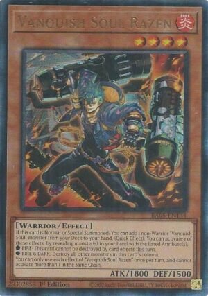 Vanquish Soul Razen - RA05-EN134 (Ultimate Rare)