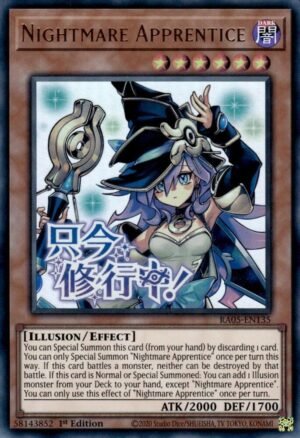 Nightmare Apprentice - RA05-EN135 (Ultra Rare)