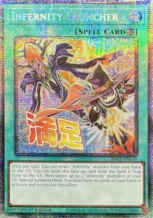 Infernity Launcher - RA05-EN139 (Starlight Rare)