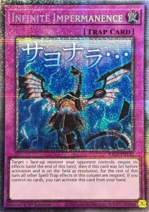 Infinite Impermanence - RA05-EN140 (Starlight Rare)