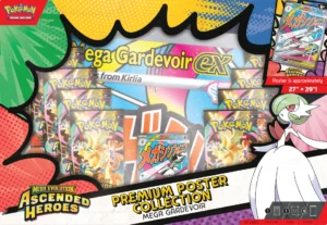 Pokemon tcg MEGA EVOLUTION 2.5 ASCENDED HEROES PREMIUM POSTER COLLECTION Español