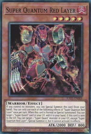 Super Quantum Red Layer - RA05-EN008 (Super Rare)