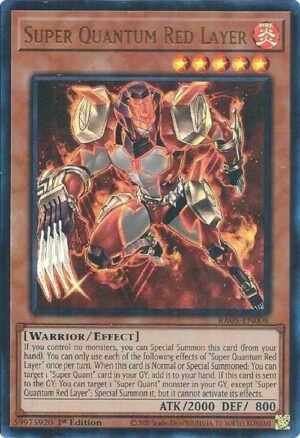 Super Quantum Red Layer - RA05-EN008 (Ultra Rare)